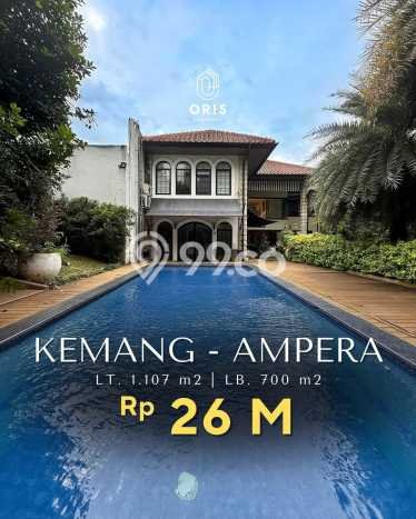 Hunian Mewah LB 700m2 Siap Pakai Desain Elegan di Kemang, Jakarta Selatan Hunian Mewah LB 700m2 Siap Pakai Desain Elegan di Kemang, Jakarta Selatan