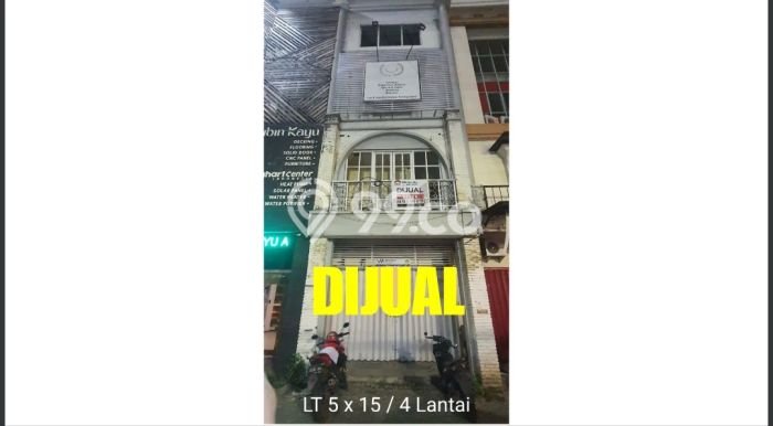 Ruko Kawasan Bisnis Kawasan , Luas 300m2m², Jalan Strategis Ruko Kawasan Bisnis Kawasan , Luas 300m2m², Jalan Strategis