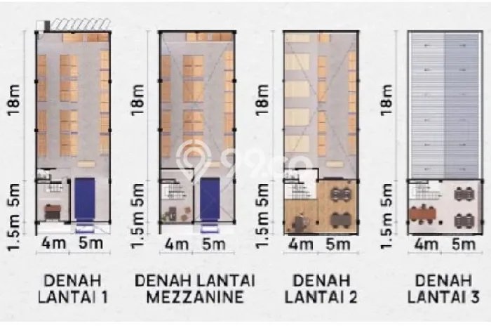 Gudang Kawasan Benda, Luas 144m2m², Lokasi Strategis Gudang Kawasan Benda, Luas 144m2m², Lokasi Strategis