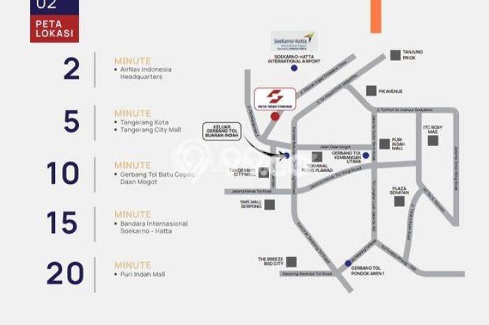 Gudang Kawasan Benda, Luas 144m2m², Lokasi Strategis Gudang Kawasan Benda, Luas 144m2m², Lokasi Strategis