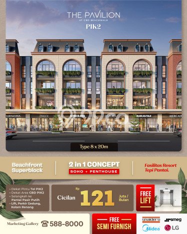 Dijual! Ruko di Pantai Indah Kapuk 2 Jakarta Utara LT 90m2 / LB 270m2 Kawasan Strategis Dijual! Ruko di Pantai Indah Kapuk 2 Jakarta Utara LT 90m2 / LB 270m2 Kawasan Strategis