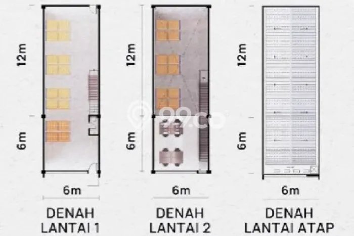 Gudang Kawasan Benda, Luas 144m2m², Lokasi Strategis Gudang Kawasan Benda, Luas 144m2m², Lokasi Strategis