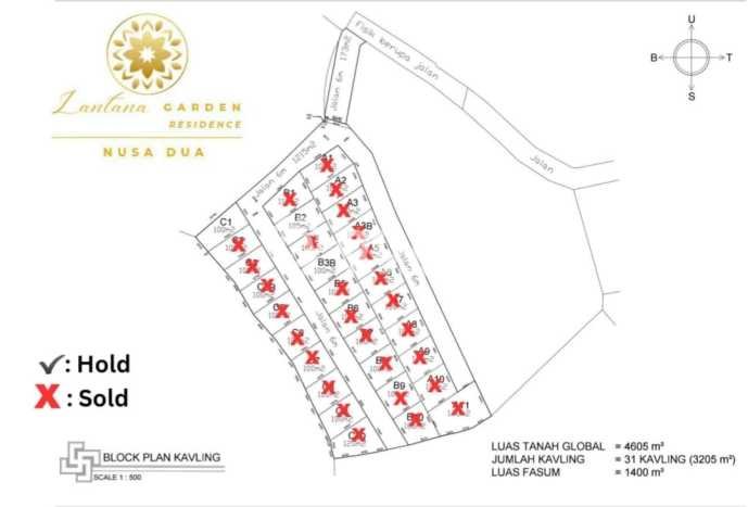 Rumah Strategis Modern Lb 75m2 di Nusa Dua, Badung Rumah Strategis Modern Lb 75m2 di Nusa Dua, Badung