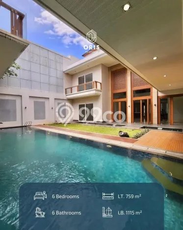 Dijual Rumah Luas Megah Dengan View Cantik di Pondok Indah, Jakarta Selatan Dijual Rumah Luas Megah Dengan View Cantik di Pondok Indah, Jakarta Selatan