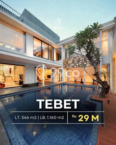 Rumah Mewah Siap Huni LT 546m2 di Tebet, Jakarta Selatan Rumah Mewah Siap Huni LT 546m2 di Tebet, Jakarta Selatan
