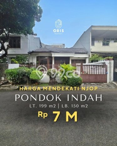 Rumah Mewah LB 170m2 Siap Huni Desain Elegan di Pondok Indah, Jakarta Selatan Rumah Mewah LB 170m2 Siap Huni Desain Elegan di Pondok Indah, Jakarta Selatan