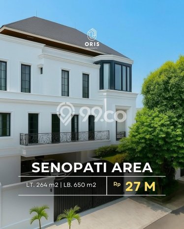 Rumah Murah LT 264m2 di Senopati Akses Mudah Rumah Murah LT 264m2 di Senopati Akses Mudah