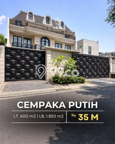 Siap Huni Hunian Elit 6 Kamar di Cempaka Putih Dekat ke Mana Pun Siap Huni Hunian Elit 6 Kamar di Cempaka Putih Dekat ke Mana Pun