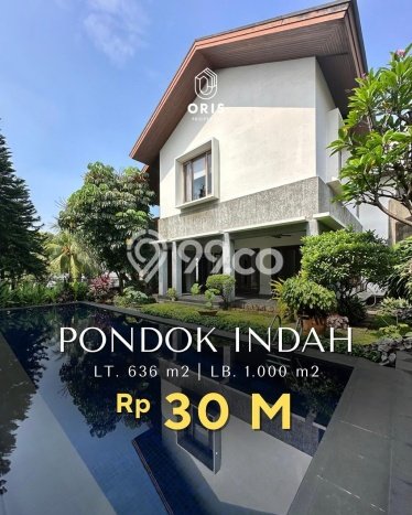Dijual Rumah Mewah Megah Dengan View Cantik di Pondok Indah, Jakarta Selatan Dijual Rumah Mewah Megah Dengan View Cantik di Pondok Indah, Jakarta Selatan