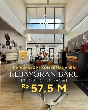 Komersial Dijual Lokasi Emas di Kebayoran Baru Luas 400m2 Komersial Dijual Lokasi Emas di Kebayoran Baru Luas 400m2