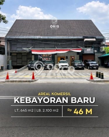 Komersial Dijual di Kebayoran Baru Jakarta Selatan dengan Luas Bangunan 2100m2 Komersial Dijual di Kebayoran Baru Jakarta Selatan dengan Luas Bangunan 2100m2