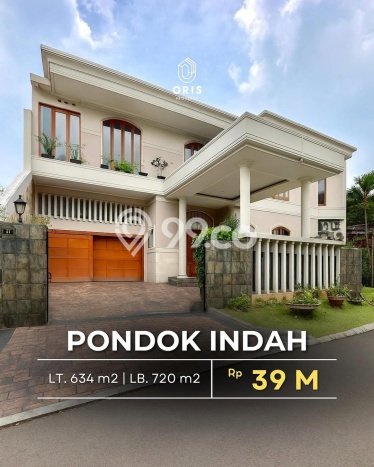 Dijual Rumah Mewah Elegan Dengan View Cantik di Pondok Indah, Jakarta Selatan Dijual Rumah Mewah Elegan Dengan View Cantik di Pondok Indah, Jakarta Selatan