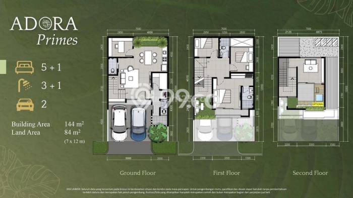 For Sale! Luxury House LT 119m2 Desain Modern di BSD City For Sale! Luxury House LT 119m2 Desain Modern di BSD City