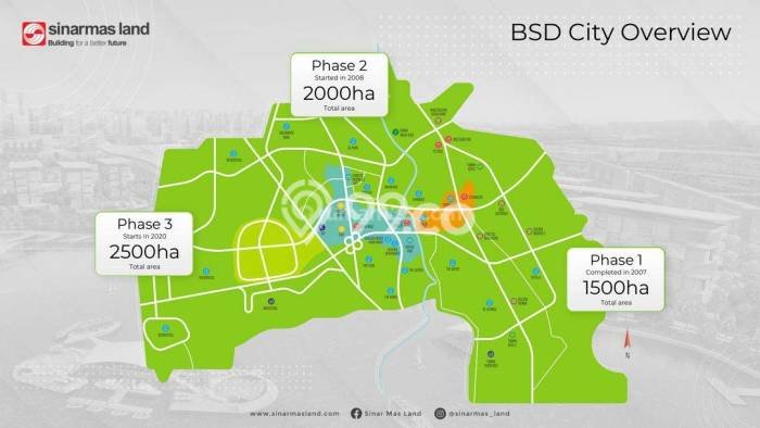 Dijual Tanah Lokasi BSD City, Tangerang Seluas 1750m2 Dijual Tanah Lokasi BSD City, Tangerang Seluas 1750m2