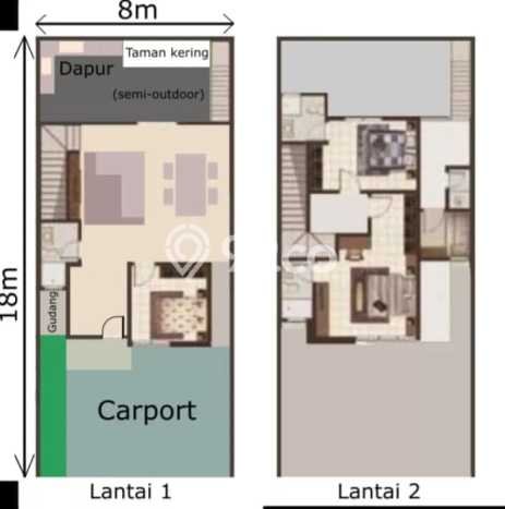 For Sale! Premium House LT 144m2 Desain Elegan di BSD Foresta For Sale! Premium House LT 144m2 Desain Elegan di BSD Foresta