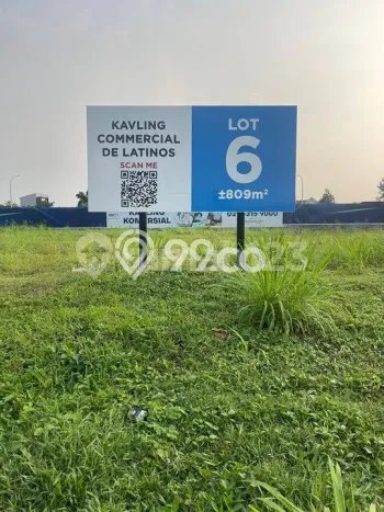 Dijual Tanah Lokasi BSD Delatinos, Tangerang Seluas 809m2 Dijual Tanah Lokasi BSD Delatinos, Tangerang Seluas 809m2