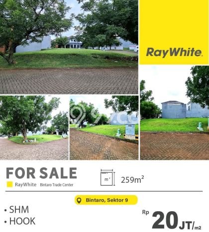 Untuk Dijual Tanah di Tangerang Selatan, Luas 295m2 SHM Untuk Dijual Tanah di Tangerang Selatan, Luas 295m2 SHM