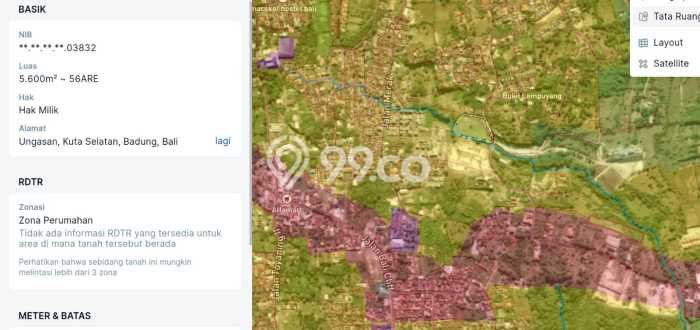 Tanah Dijual di Badung Seluas 5600m2 Strategis Tanah Dijual di Badung Seluas 5600m2 Strategis