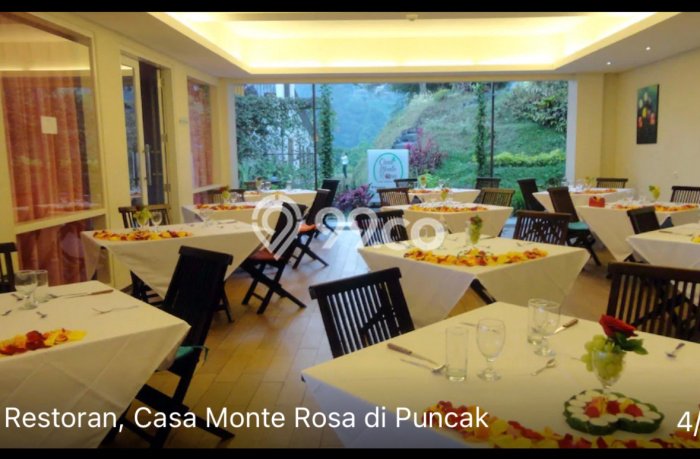 Hotel di Cipanas, Luas 4500m2m², Posisi Jalan Utama Hotel di Cipanas, Luas 4500m2m², Posisi Jalan Utama