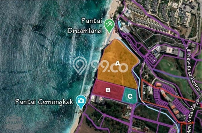 Tanah Kavling Dijual di Pecatu, Badung dengan Luas Tanah 40190m2 Tanah Kavling Dijual di Pecatu, Badung dengan Luas Tanah 40190m2