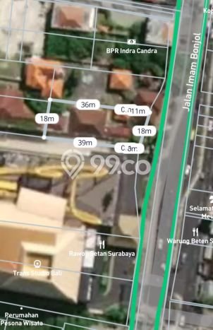 Tanah Investasi Dijual di Denpasar Punya Luas 1584m2 Tanah Investasi Dijual di Denpasar Punya Luas 1584m2
