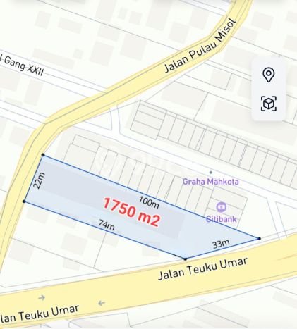 Tanah Kavling Dijual di Dauhpuri Kauh, Denpasar dengan Luas Tanah 1750m2 Tanah Kavling Dijual di Dauhpuri Kauh, Denpasar dengan Luas Tanah 1750m2