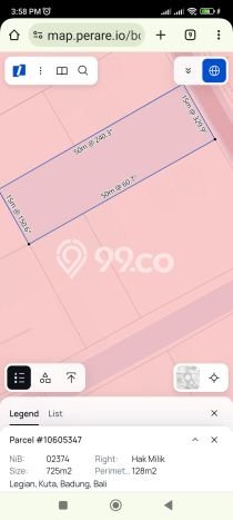 Tanah Kavling Dijual di Badung dengan Spesifikasi 1022m2 Tanah Kavling Dijual di Badung dengan Spesifikasi 1022m2