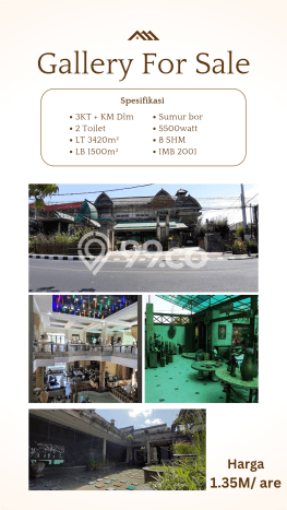 Komersial Dijual di Prime Area Gianyar Luas 1500m2 Komersial Dijual di Prime Area Gianyar Luas 1500m2