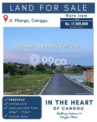 Dijual Tanah di Badung, Luas 400m2 SHM Dijual Tanah di Badung, Luas 400m2 SHM