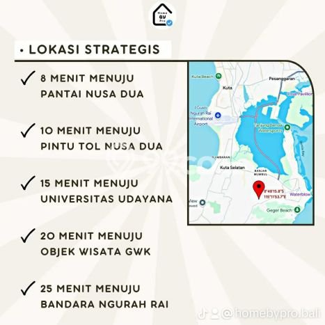 Hunian Nyaman Asri 3 KT Siap Pakai di Nusa Dua Badung Hunian Nyaman Asri 3 KT Siap Pakai di Nusa Dua Badung