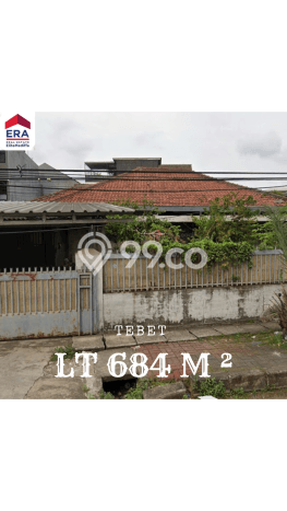 Tanah Dijual Lokasi Tebet, Jakarta Selatan Luas 684m2 Legalitas Aman Tanah Dijual Lokasi Tebet, Jakarta Selatan Luas 684m2 Legalitas Aman