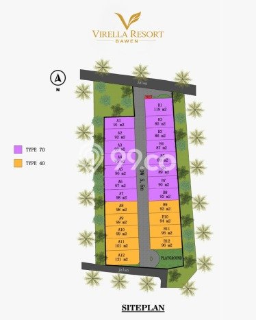 Rumah Strategis Modern Lb 70m2 di Tepus, Gunung Kidul Rumah Strategis Modern Lb 70m2 di Tepus, Gunung Kidul