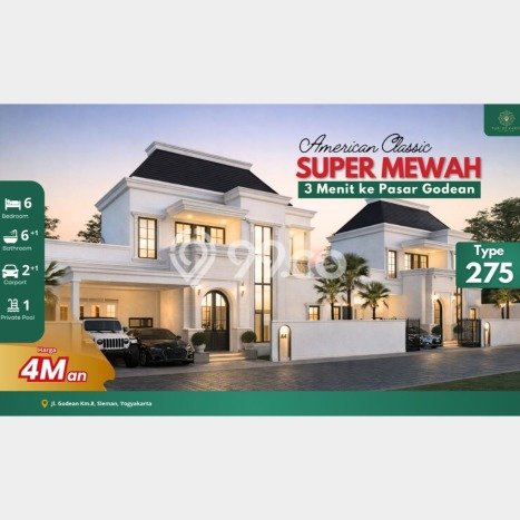 Siap Huni Rumah Mewah 6 Kamar di Gamping Dekat ke Mana Pun Siap Huni Rumah Mewah 6 Kamar di Gamping Dekat ke Mana Pun