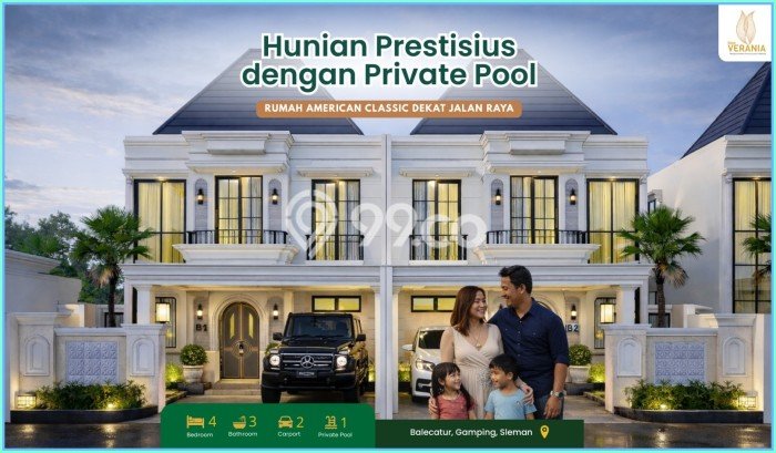 Rumah Eksklusif Dijual LT 187m2 di Ngampilan, Yogyakarta Rumah Eksklusif Dijual LT 187m2 di Ngampilan, Yogyakarta