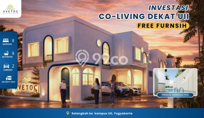 Dijual Kost Strategis di Ngaglik, Sleman 11 KT, 11 KM, Luas Bangunan 220m2 Dijual Kost Strategis di Ngaglik, Sleman 11 KT, 11 KM, Luas Bangunan 220m2