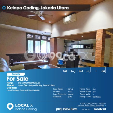 Dijual Rumah Elit Exclusive di Kelapa Gading, Jakarta Utara Dijual Rumah Elit Exclusive di Kelapa Gading, Jakarta Utara