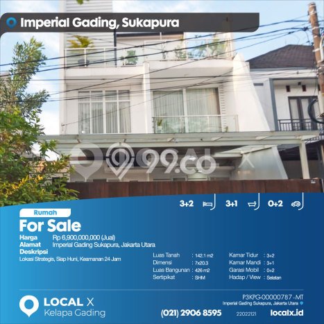 For Sale Rumah Elit Exclusive di Kelapa Gading, Jakarta Utara For Sale Rumah Elit Exclusive di Kelapa Gading, Jakarta Utara