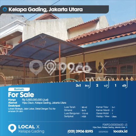 Dijual Rumah Mewah Exclusive di Kelapa Gading, Jakarta Utara Dijual Rumah Mewah Exclusive di Kelapa Gading, Jakarta Utara