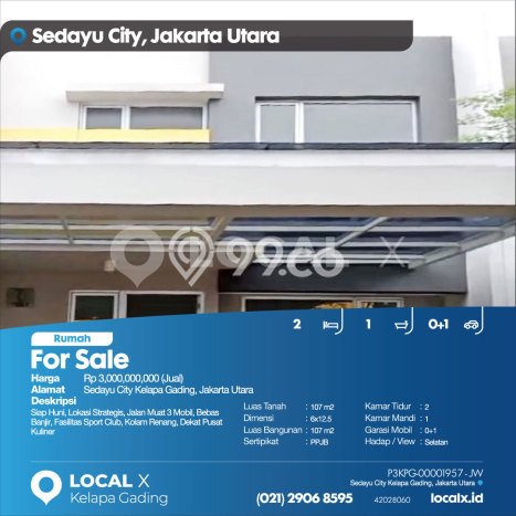 Dijual Rumah Premium dengan Fasilitas Sekitar Komplit di Kelapa Gading, Jakarta Utara Dijual Rumah Premium dengan Fasilitas Sekitar Komplit di Kelapa Gading, Jakarta Utara