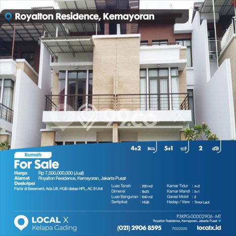 Best Deal Hunian Mewah Ideal dan Luas di Kemayoran, Jakarta Pusat Best Deal Hunian Mewah Ideal dan Luas di Kemayoran, Jakarta Pusat