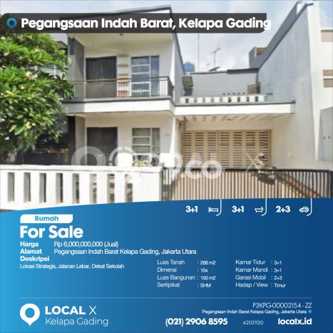 Best Deal Hunian Mewah Ideal dan Luas di Kelapa Gading, Jakarta Utara Best Deal Hunian Mewah Ideal dan Luas di Kelapa Gading, Jakarta Utara