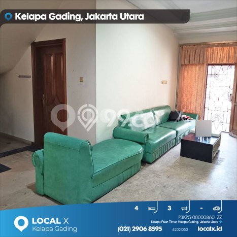 Rumah Mewah Siap Huni LT 153m2 di Kelapa Gading, Jakarta Utara Rumah Mewah Siap Huni LT 153m2 di Kelapa Gading, Jakarta Utara