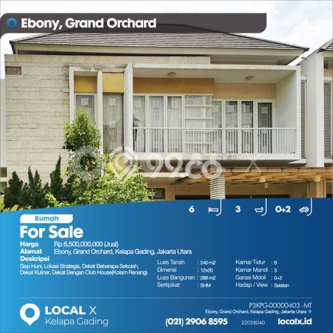Best Deal Hunian Mewah Ideal dan Luas di Kelapa Gading, Jakarta Utara Best Deal Hunian Mewah Ideal dan Luas di Kelapa Gading, Jakarta Utara