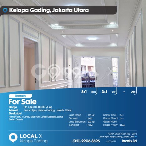 Dijual Rumah Elit Exclusive di Kelapa Gading, Jakarta Utara Dijual Rumah Elit Exclusive di Kelapa Gading, Jakarta Utara