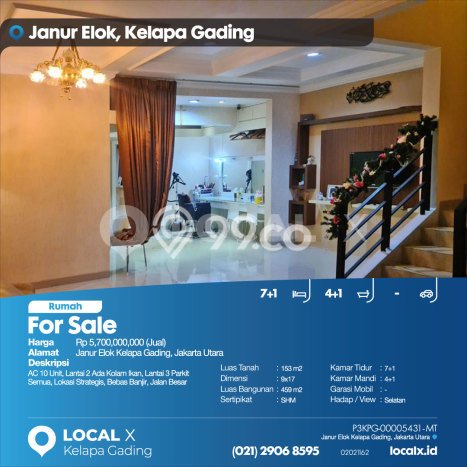 Best Deal Hunian Premium Ideal dan Luas di Kelapa Gading, Jakarta Utara Best Deal Hunian Premium Ideal dan Luas di Kelapa Gading, Jakarta Utara