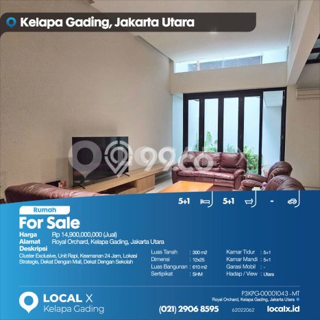 Best Deal Hunian Mewah Ideal dan Luas di Kelapa Gading, Jakarta Utara Best Deal Hunian Mewah Ideal dan Luas di Kelapa Gading, Jakarta Utara