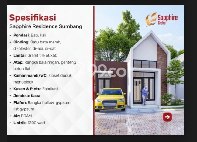 Jual Rumah Murah Meriah Sumbang Punya 2 KT & LT 84m2 Jual Rumah Murah Meriah Sumbang Punya 2 KT & LT 84m2