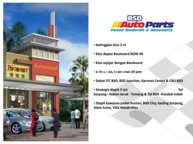 LOKASI PREMIUM! Ruko di BSD, Luas 6m², Area Komersial LOKASI PREMIUM! Ruko di BSD, Luas 6m², Area Komersial