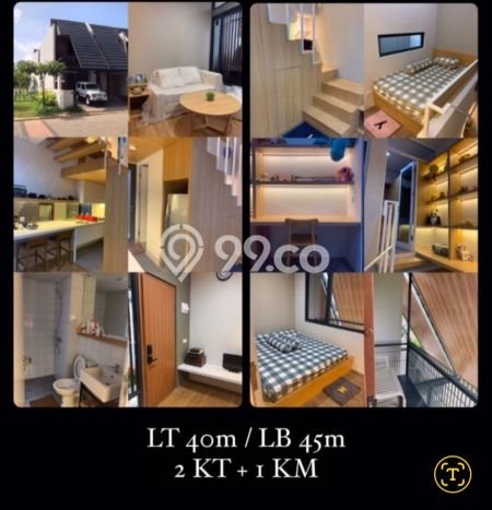 Hunian Nyaman Asri 2 KT Siap Huni di BSD City Tangerang Hunian Nyaman Asri 2 KT Siap Huni di BSD City Tangerang
