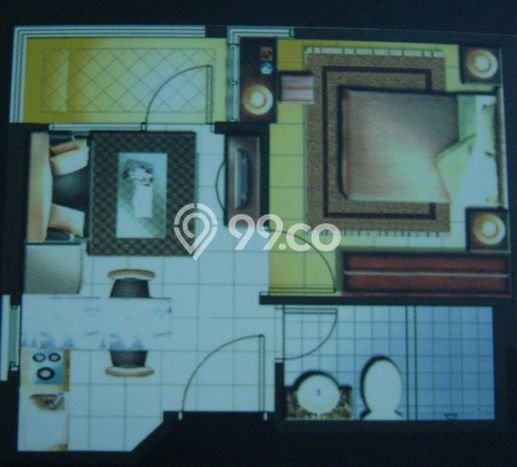 Untuk Dijual Apartemen 1 KT di Jakarta Utara Luas 32m2 Untuk Dijual Apartemen 1 KT di Jakarta Utara Luas 32m2